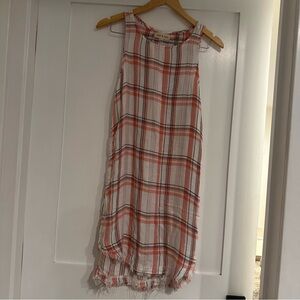 Cloth & Stone Plaid Dress